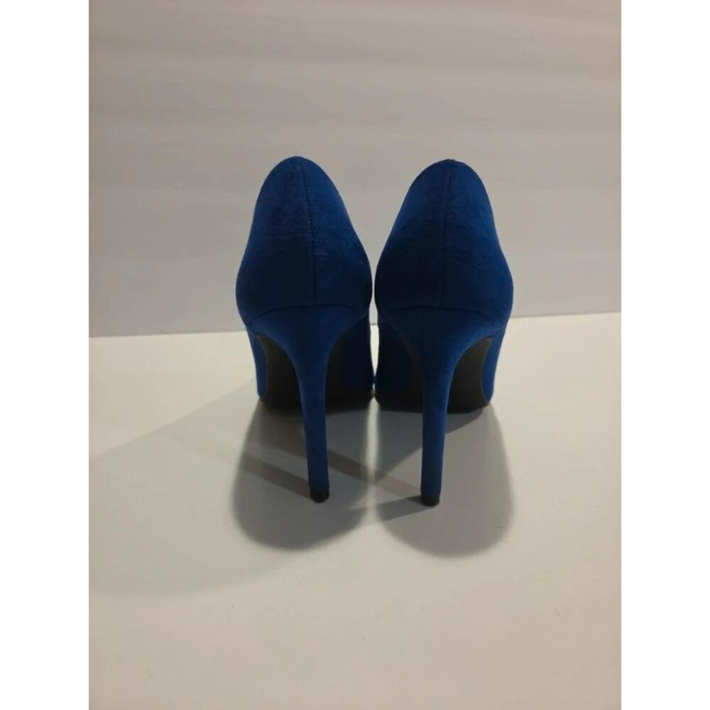 Christian Siriano cobalt blue heels - Picture 3 of 5